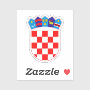 Sticker Armoiries de la Croatie