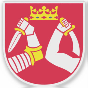 Sticker Armoiries de la région de Karélie du Nord, Finland