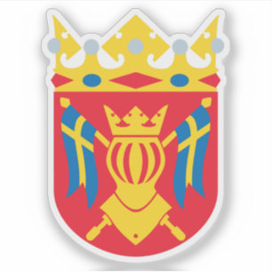 Sticker Armoiries de la région du sud-ouest de la Finlande
