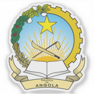 Sticker Armoiries de la République d'Angola