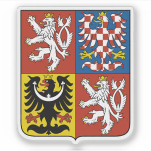 Sticker Armoiries de la République tchèque