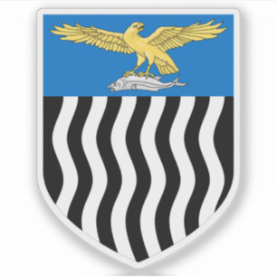 Sticker Armoiries de la Rhodésie du Nord (1911-1964), Zamb