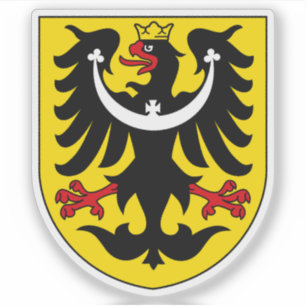 Sticker Armoiries de la Silésie tchèque, région historique