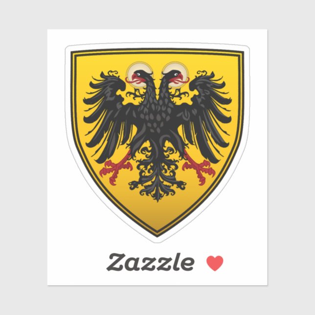 Sticker Armoiries de l'Empire romain (Feuille)