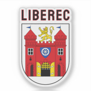 Sticker Armoiries de Liberec, République tchèque