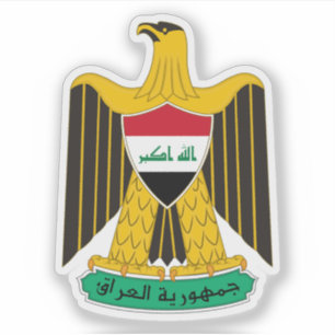 Sticker Armoiries de l'Iraq