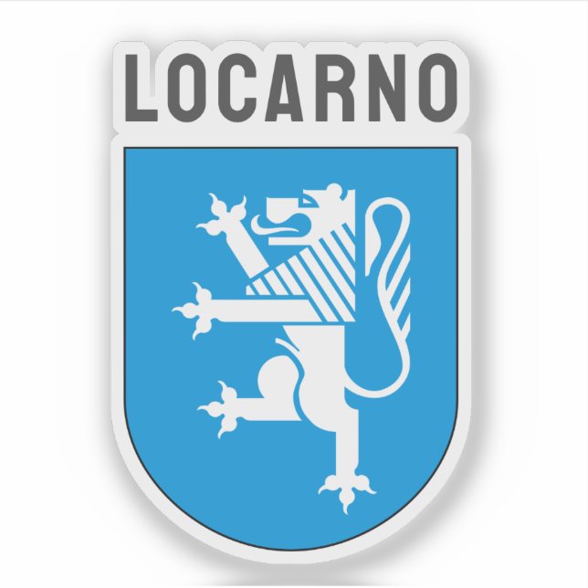 Sticker Armoiries de Locarno, Suisse (Devant)