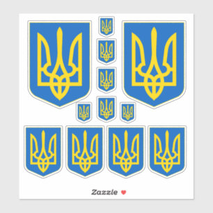 Sticker Armoiries de l'Ukraine
