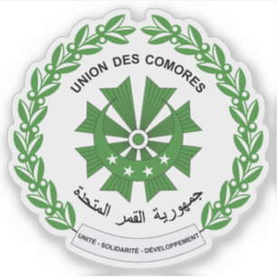 Sticker Armoiries de l'Union des Comores