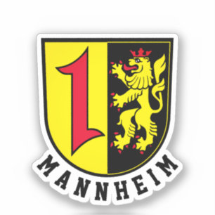 Sticker Armoiries de Mannheim