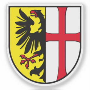 Sticker Armoiries de Memmingen, Allemagne