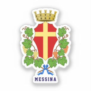 Sticker Armoiries de Messine, Sicile
