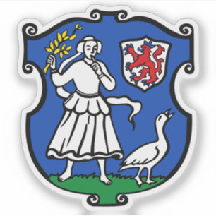 Sticker Armoiries de Monheim am Rhein, Allemagne