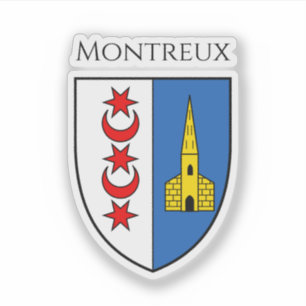 Sticker Armoiries de Montreux, Suisse