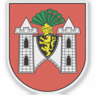 Sticker Armoiries de Plauen, Allemagne