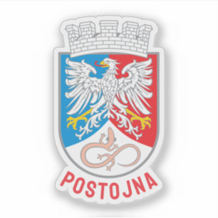 Sticker Armoiries de Postojna, Slovénie