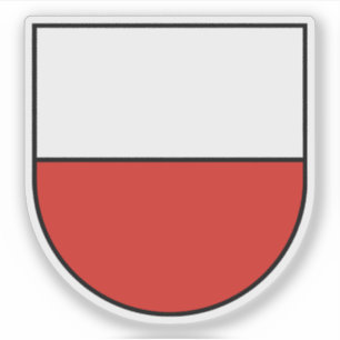Sticker Armoiries de Rottenburg am Neckar, Allemagne