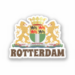 Sticker Armoiries de Rotterdam, Pays-Bas