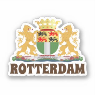 Sticker Armoiries de Rotterdam, Pays-Bas