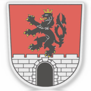 Sticker Armoiries de Rožnov pod Radhoštěm, Czechia