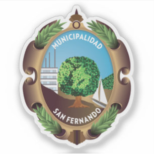 Sticker Armoiries de San Fernando partido, Argentine