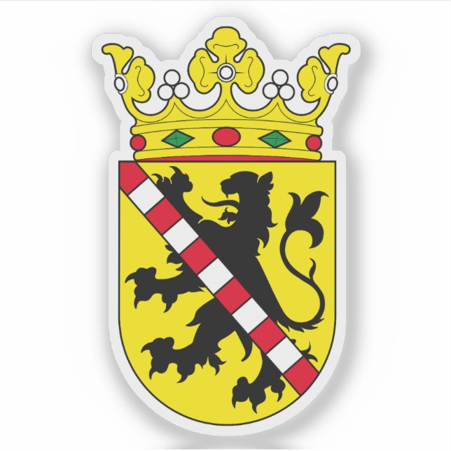 Sticker Armoiries de Schiedam, la Pays-Bas (Devant)