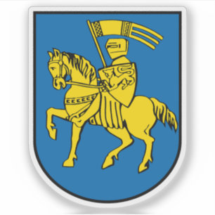 Sticker Armoiries de Schwerin, Allemagne