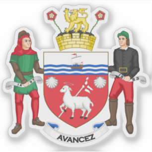 Sticker Armoiries de St. John's, Terre-Neuve-et-Labrador,