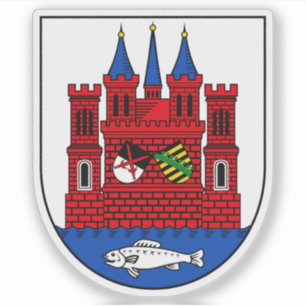 Sticker Armoiries de Wittenberg, Allemagne