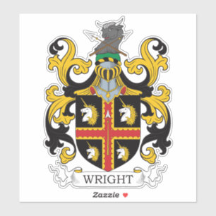 Sticker Armoiries de Wright