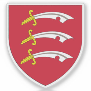 Sticker Armoiries du comté d'Essex, Angleterre