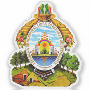 Sticker Armoiries du Honduras