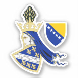 Sticker Armoiries du Royaume de Bosnie