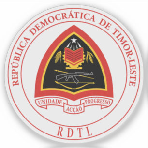 Sticker Armoiries du Timor-Leste (Timor oriental)