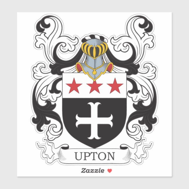 Sticker Armoiries d'Upton (Feuille)