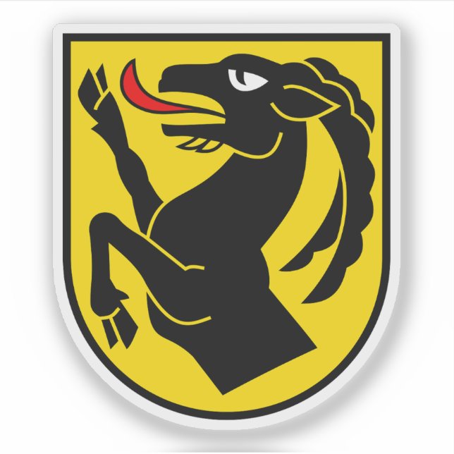 Sticker Armoiries inédites, Suisse (Devant)