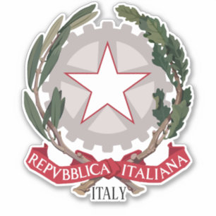 Sticker Armoiries Nationales D'Italie