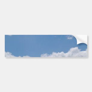 Sticker Arrière - plan Ciel bleu nuageux