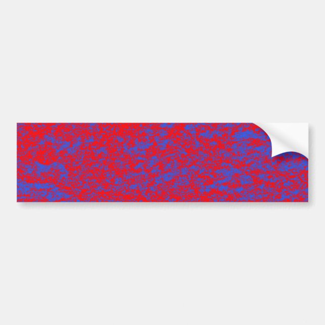 Sticker Arrière - plan en marbre rouge et bleu (Devant)