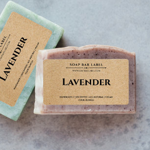 Sticker Arrière - plan Étiquette de savon personna