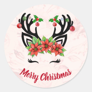 Sticker Arrière - plan Floral