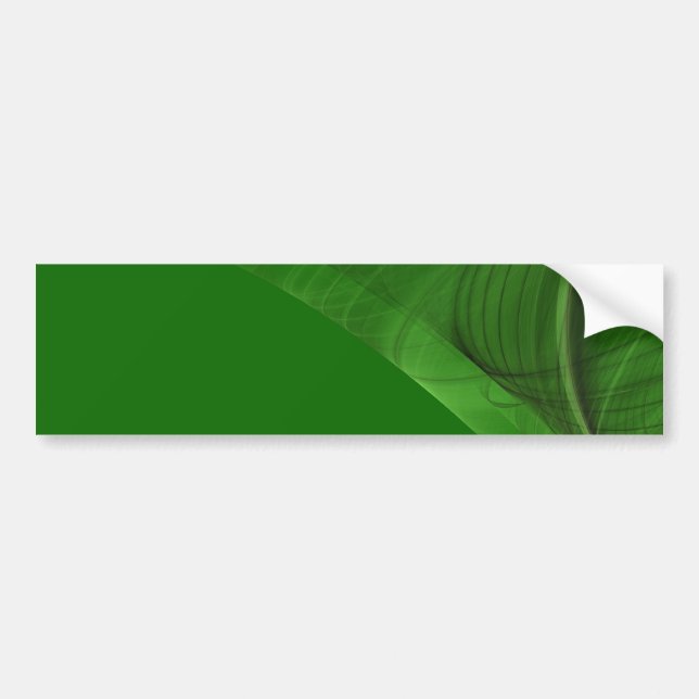 Sticker Arrière - plan Fractal Vert (Devant)