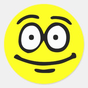 Sticker Arrière - plan personnalisable Emoticon