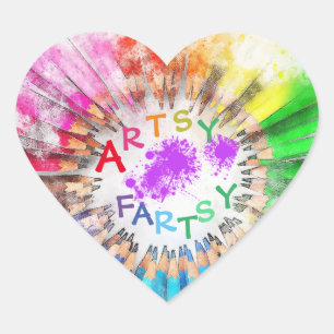 Sticker Art Artsy Fartsy