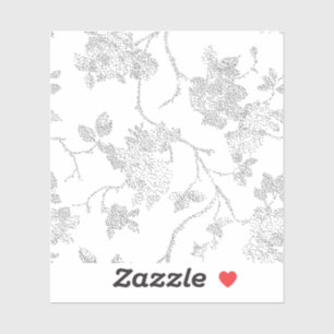 Sticker art de ligne, Dérive de neige, Vist-Custom-Cut Vin