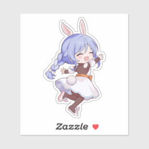 Sticker Art de Pekomama Chibi Vtuber