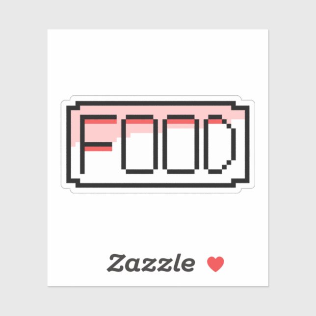 Sticker Art de pixel RPG rétro – Boîte de discussion ‘Nour (Feuille)