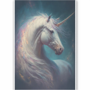 Sticker Art Imaginaire Unicorn