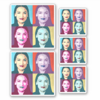 Sticker Art pop AOC