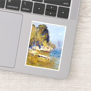 Sticker Arthur Streeton De Mon Camp (Sirius Cove)